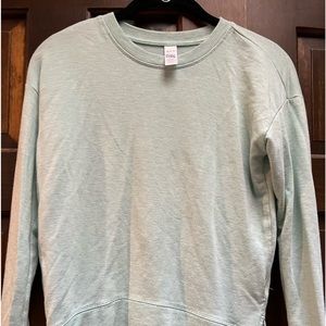 - Athleta girl greenish/ mint  pullover size 8-10